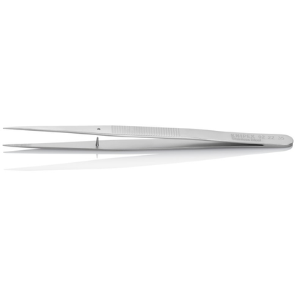 KNIPEX 92 22 35 Pinza de precisión de punta fina con pasador 155 mm (6″)