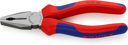 KNIPEX 03 02 160 SB Pinza universal con mangos ergonómicos pavonada 160 mm (6.25″)