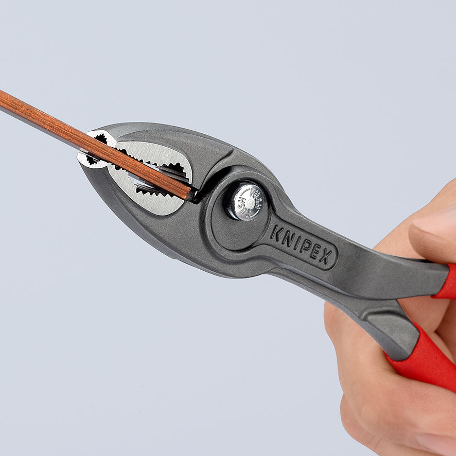 KNIPEX 82 01 200 Pinza de agarre frontal TwinGrip 200 mm