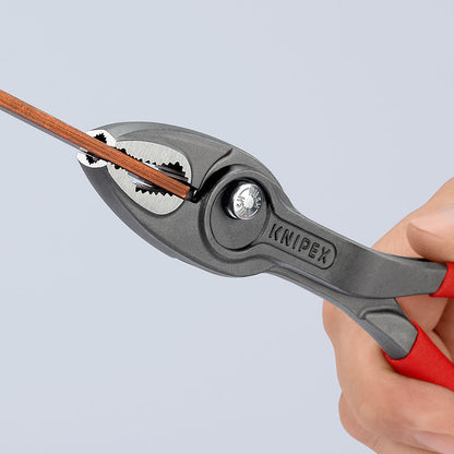 KNIPEX 82 01 200 Pinza de agarre frontal TwinGrip 200 mm