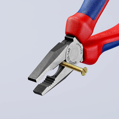 KNIPEX 03 02 160 SB Pinza universal con mangos ergonómicos pavonada 160 mm (6.25″)
