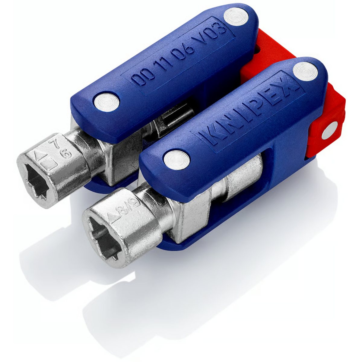 KNIPEX 00 11 06 V03 Llave para gabinete de control DoubleJoint 62 mm (2.5″)