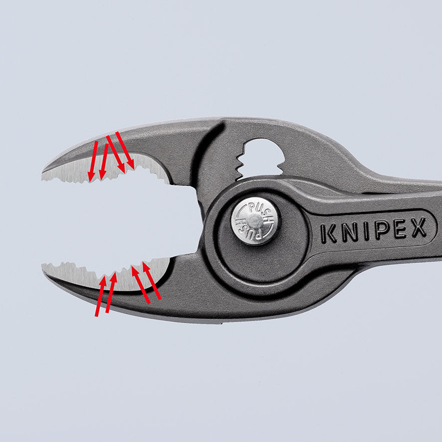 KNIPEX 82 01 200 Pinza de agarre frontal TwinGrip 200 mm