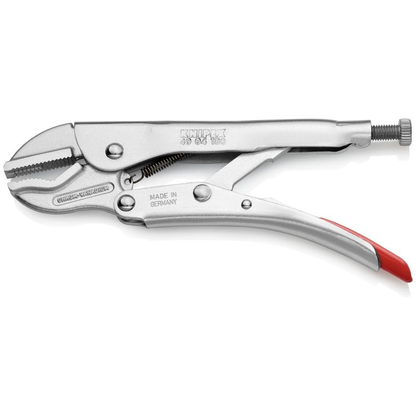 KNIPEX 40 04 180 Pinza de presión recta universal mangos sin recubrimiento galvanizada 180 mm (7.25'')