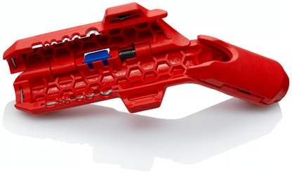 KNIPEX 16 95 01 SB Pelacables universal para diestros ErgoStrip de plástico reforzado con fibra de vidrio 135 mm (5.25'')