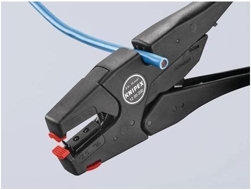 KNIPEX 12 50 200 Pinza pelacables autoajustable 14-6 AWG 200 mm (8″)