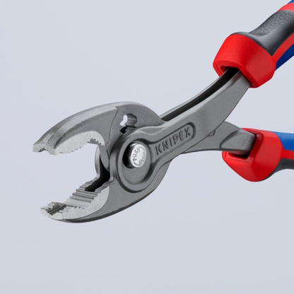 KNIPEX 82 02 200 Pinza de agarre frontal autoajustable TwinGrip 200 mm