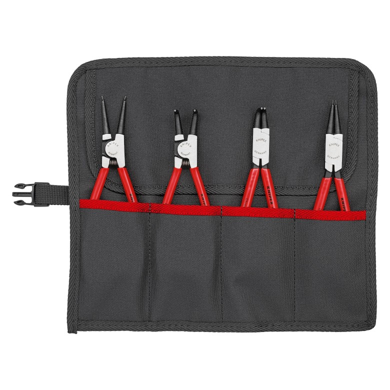 KNIPEX 00 19 56 Kit de pinzas para anillos de seguridad 4 piezas