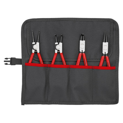 KNIPEX 00 19 56 Kit de pinzas para anillos de seguridad 4 piezas