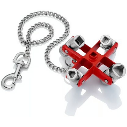 KNIPEX 00 11 06 Llave para gabinete de control universal  96 mm (3.5″)