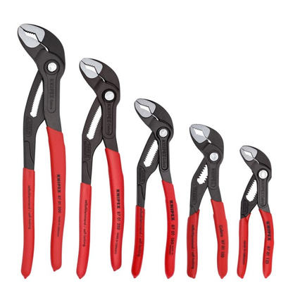 KNIPEX 00 19 55 S5 Kit de pinzas de extensión Cobra de 5 piezas en funda