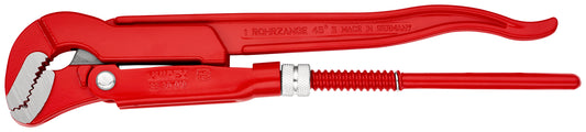 KNIPEX 83 30 010 Llave para tubos en forma de S recubierto de pintura pulverizada, roja 320 mm