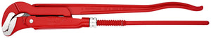 KNIPEX 83 30 020 Llave para tubos en forma de S recubierto de pintura pulverizada, roja 540 mm