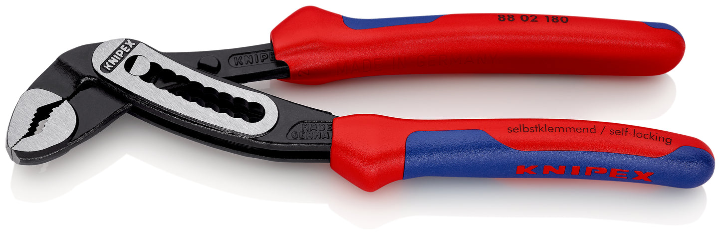 KNIPEX 88 02 180 Alligator© Pinzas de extensión Con fundas en dos componentes acabado pavonado 180 mm