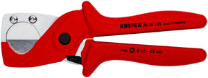 KNIPEX 90 25 185 SB Cortatubos para tubos combinados de plástico de plástico reforzado con fibra de vidrio 185 mm