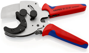 KNIPEX 90 25 40 Cortatubos Para tubos combinados y de plástico Con fundas en dos componentes galvanizado 210 mm