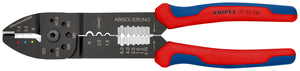 KNIPEX 97 32 240 SB Pinzas para engarzar terminales Con fundas en dos componentes Negro, lacado 240 mm