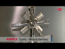 Cargar y reproducir el video en el visor de la galería, KNIPEX 00 11 01 TwinKey© Para gabinetes eléctricos y sistemas de paso estándar 92 mm
